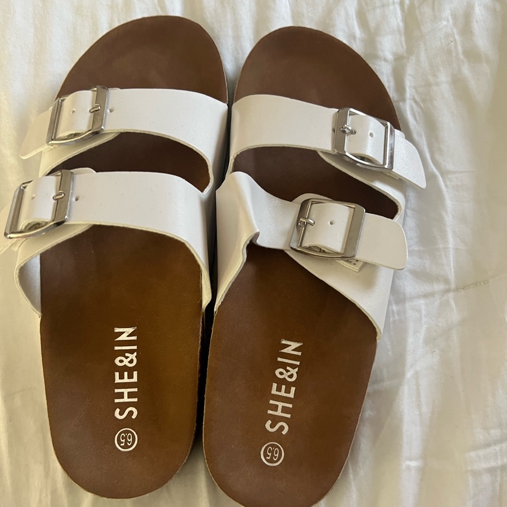 unworn shein sandels